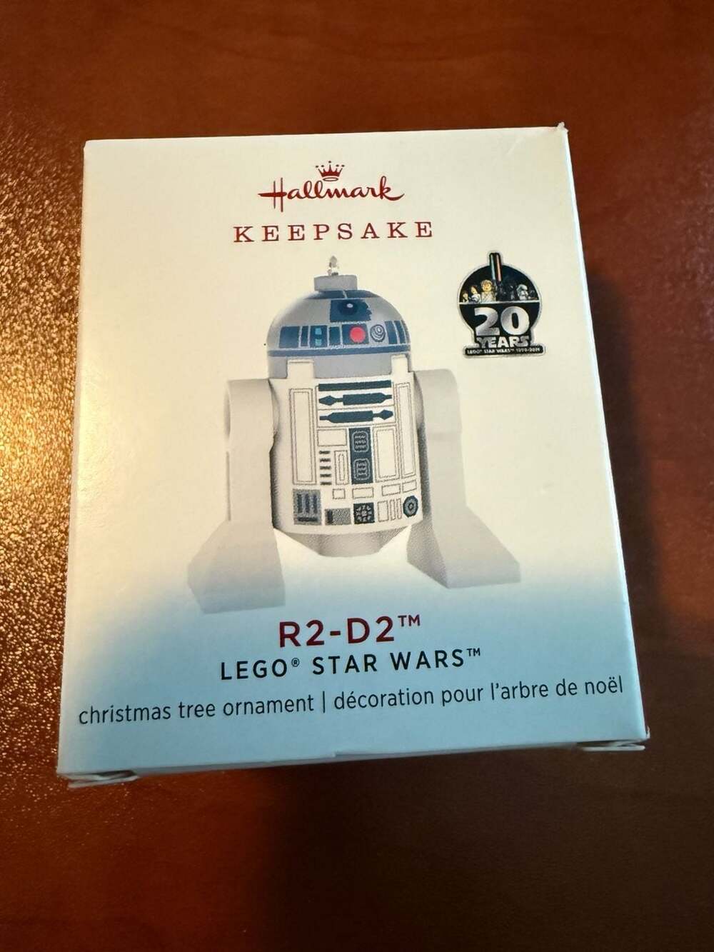 Hallmark Keepsake Ornament 2019 Miniature R2-D2 Lego Star Wars NIB